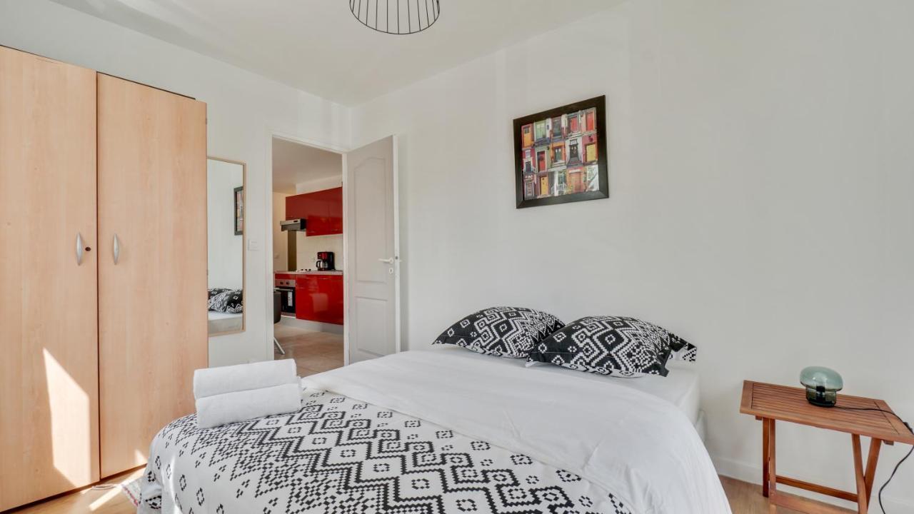 Chic Apart With Parking Near Paris Apartment Aubervilliers Exterior photo