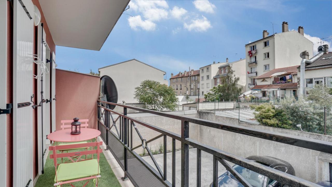 Chic Apart With Parking Near Paris Apartment Aubervilliers Exterior photo