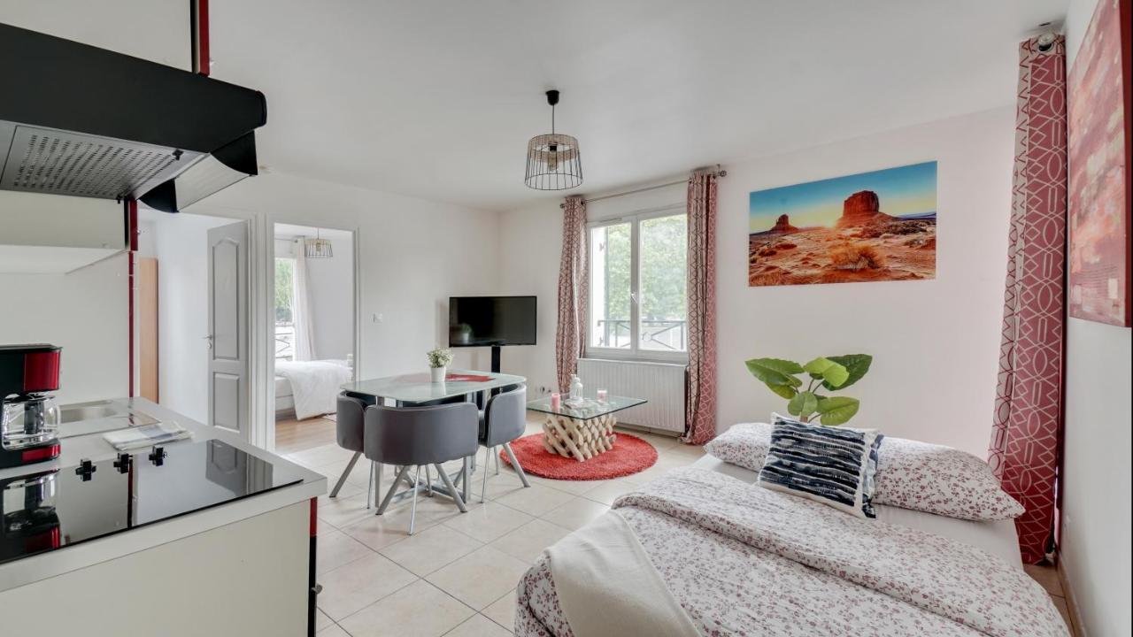 Chic Apart With Parking Near Paris Apartment Aubervilliers Exterior photo