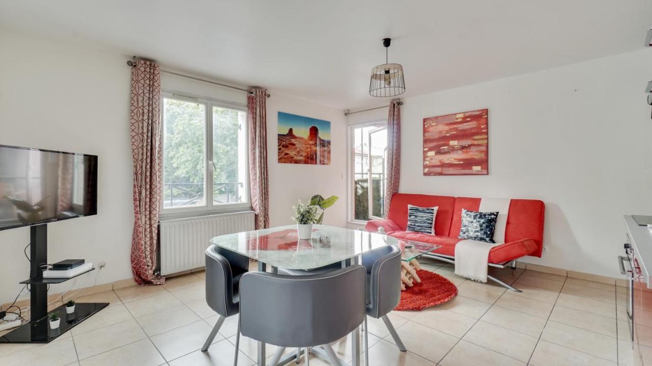 Chic Apart With Parking Near Paris Apartment Aubervilliers Exterior photo
