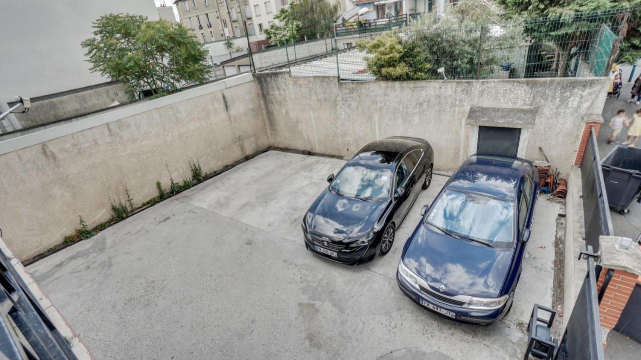 Chic Apart With Parking Near Paris Apartment Aubervilliers Exterior photo